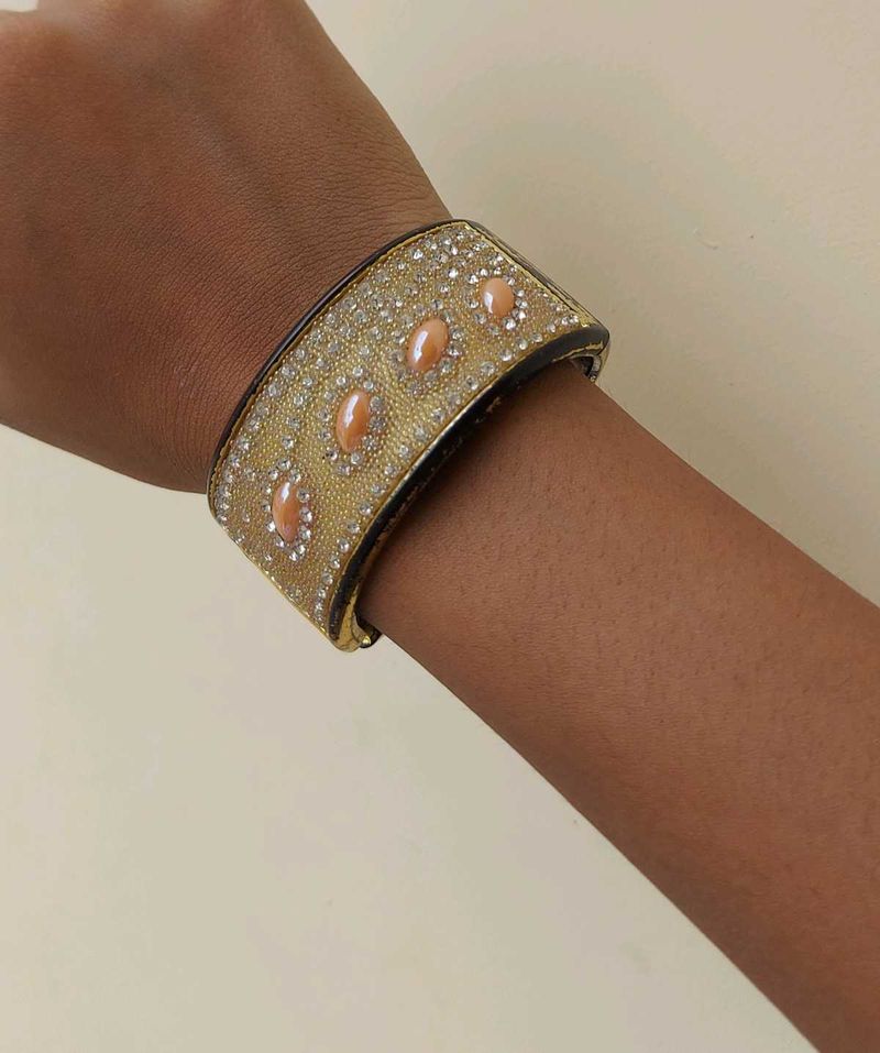 Gold-tone Cuff Bracelet