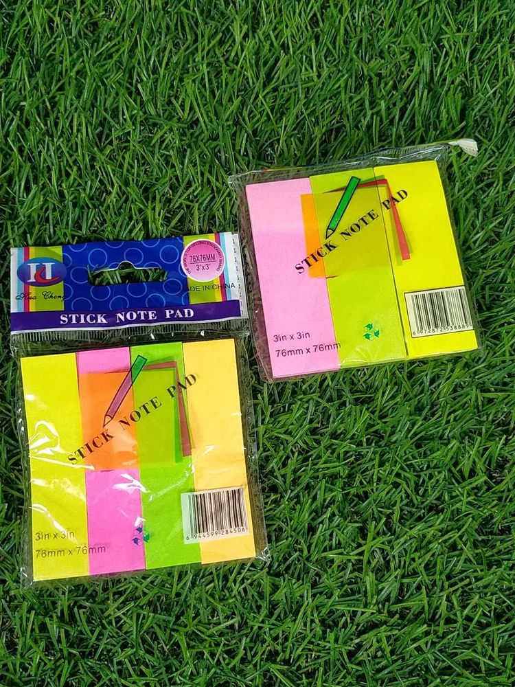 Sticky Note Pads - Set of 2
