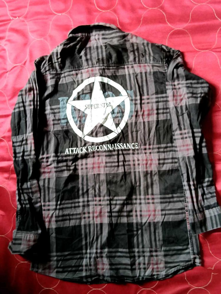 Plaid Shirt - Super Star