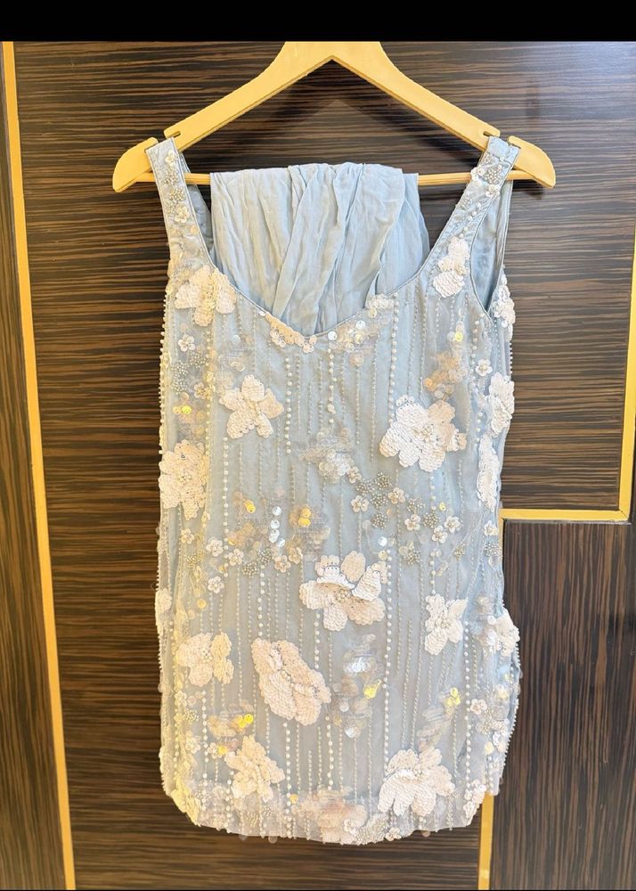 Elegant floral suit set 4pc (check details)