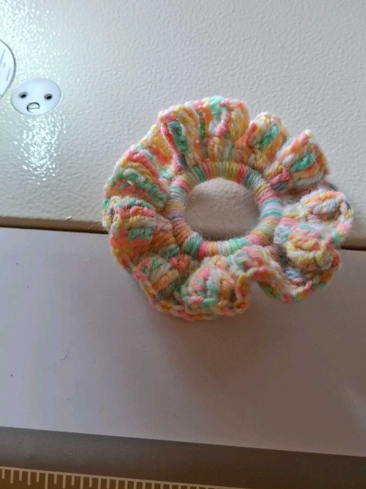 Handmade Crochet Scrunchie