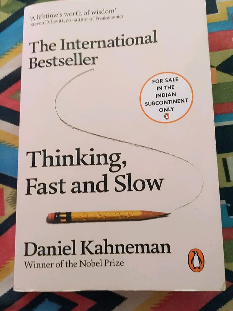 Thinking Fast And Slow (Daniel Kahneman)