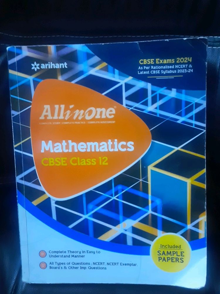 Class 12 CBSE Mathematics All in one (2023-24)