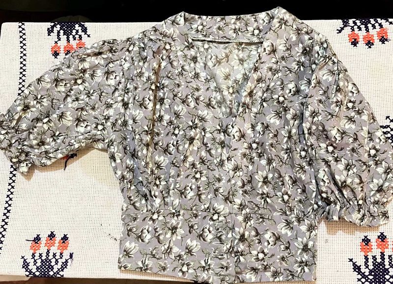 Floral Print Blouse