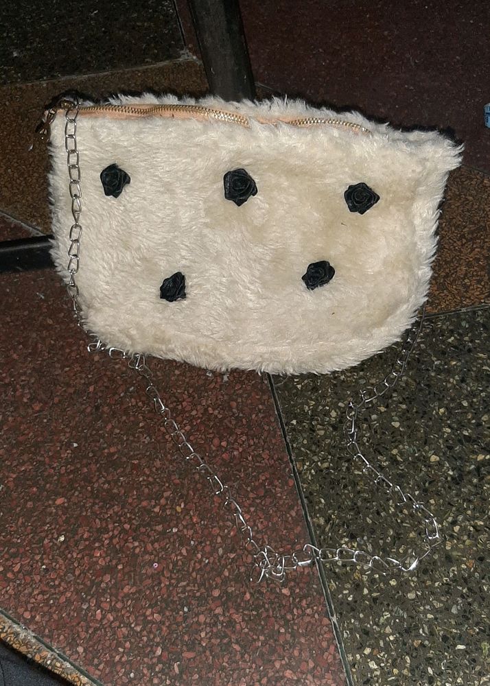 Fur Sling Bag