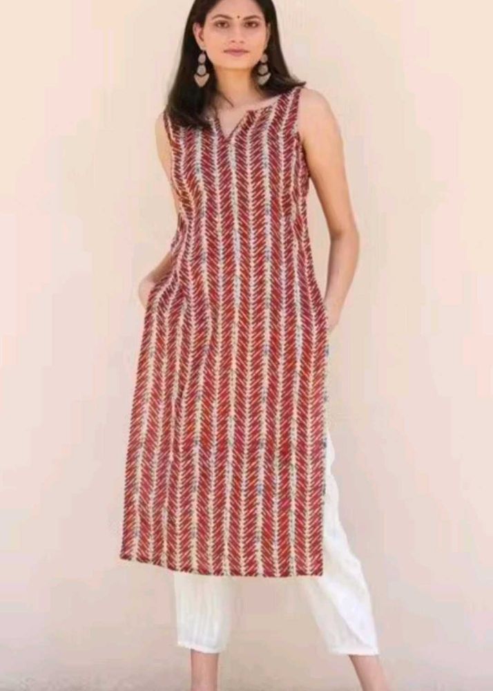 Elegant Printed Kurta
