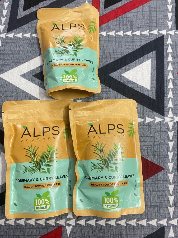 ALPS Rosemary &amp; Curry Leaves Powder For Hair