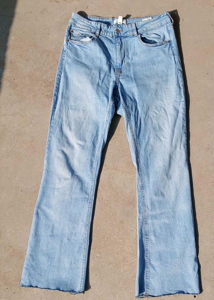 Light Wash Bootcut Jeans