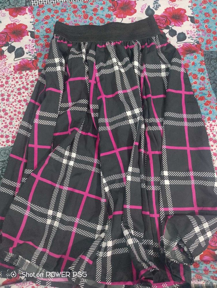 Plaid Skirt