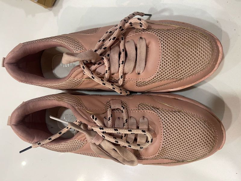 Pink Athletic Sneakers