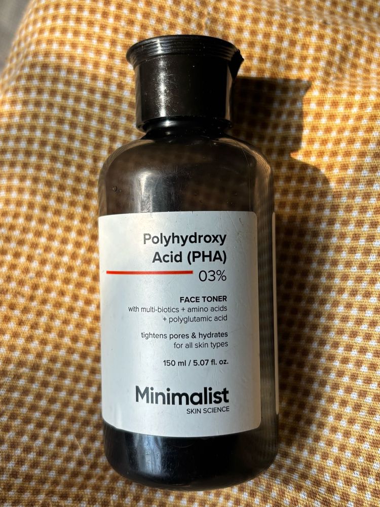 Minimalist PHA Toner