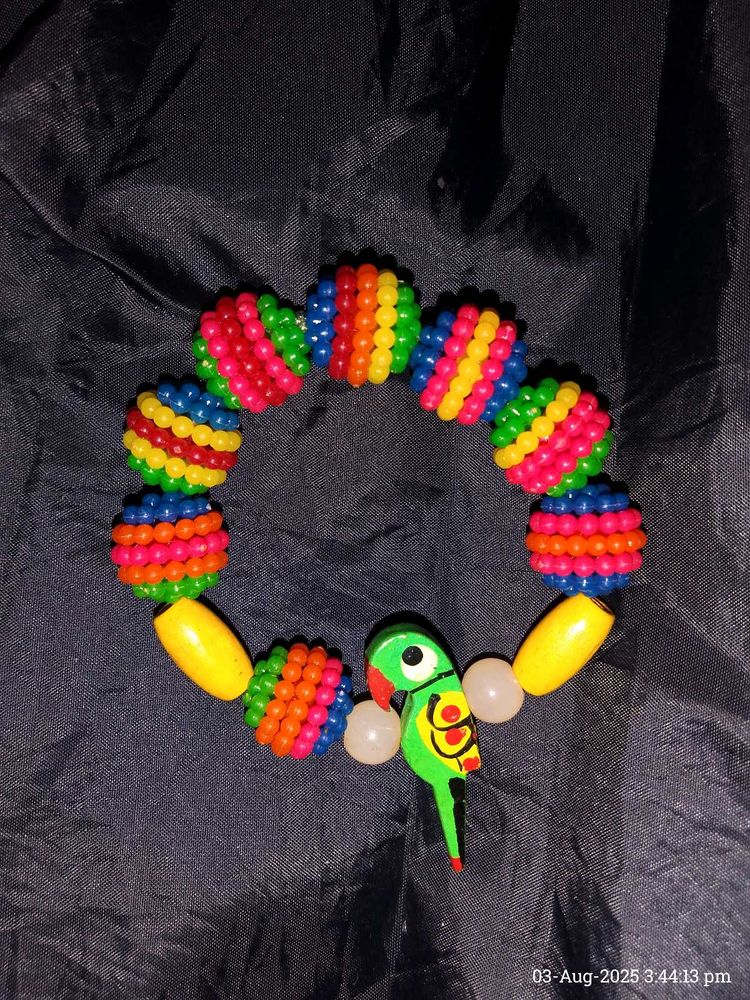 Colorful Parrot Beaded Bracelet