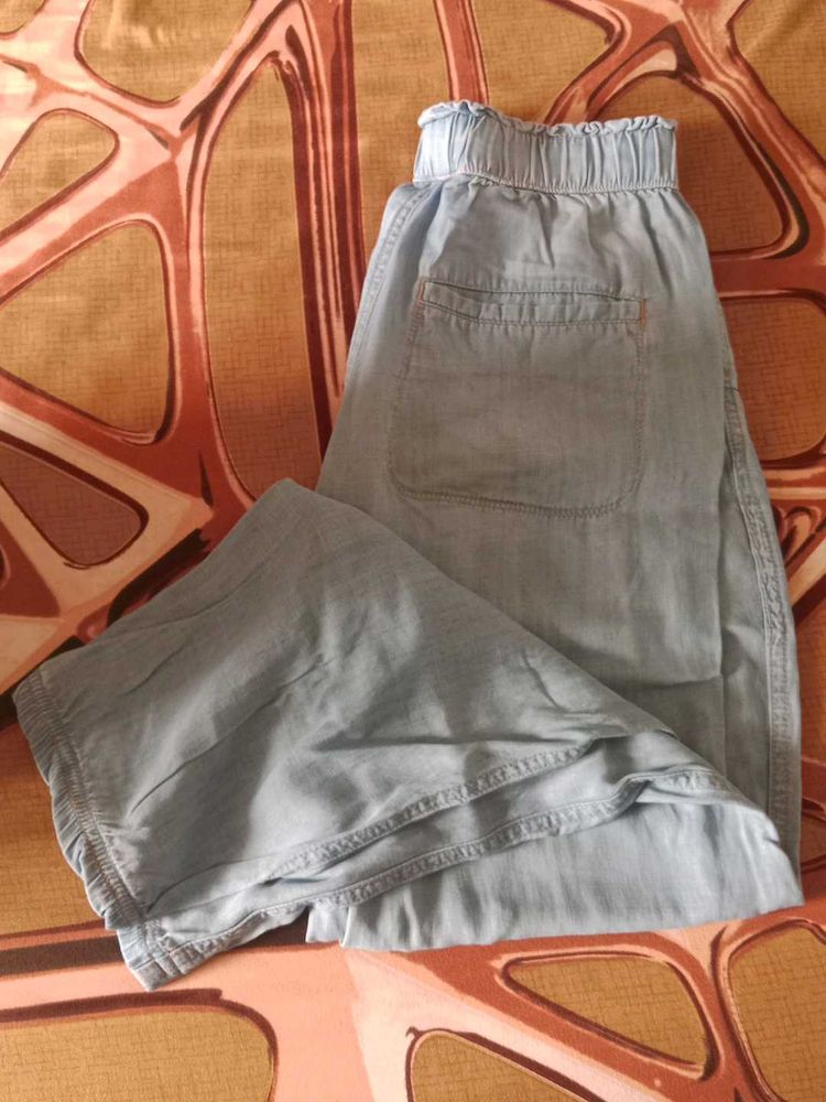 Mens Light weight cotton baggy jeans pant