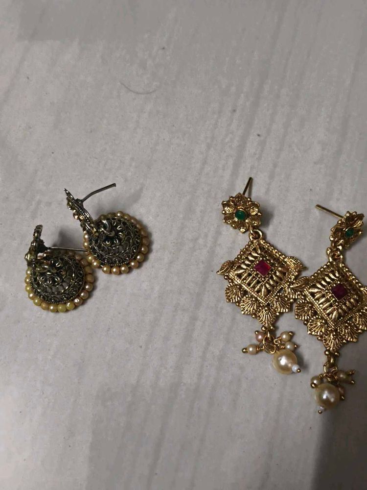 Elegant Gold Earrings