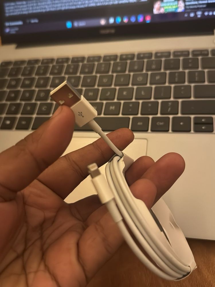 apple original USB to lightning cable