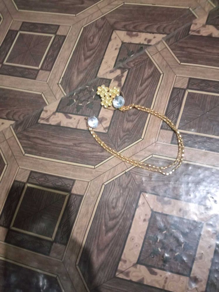 Gold Beaded Hijab Pins