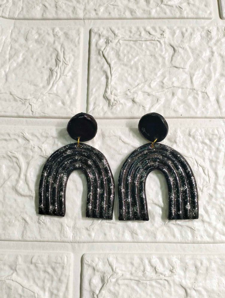 Black Rainbow Earrings ✨