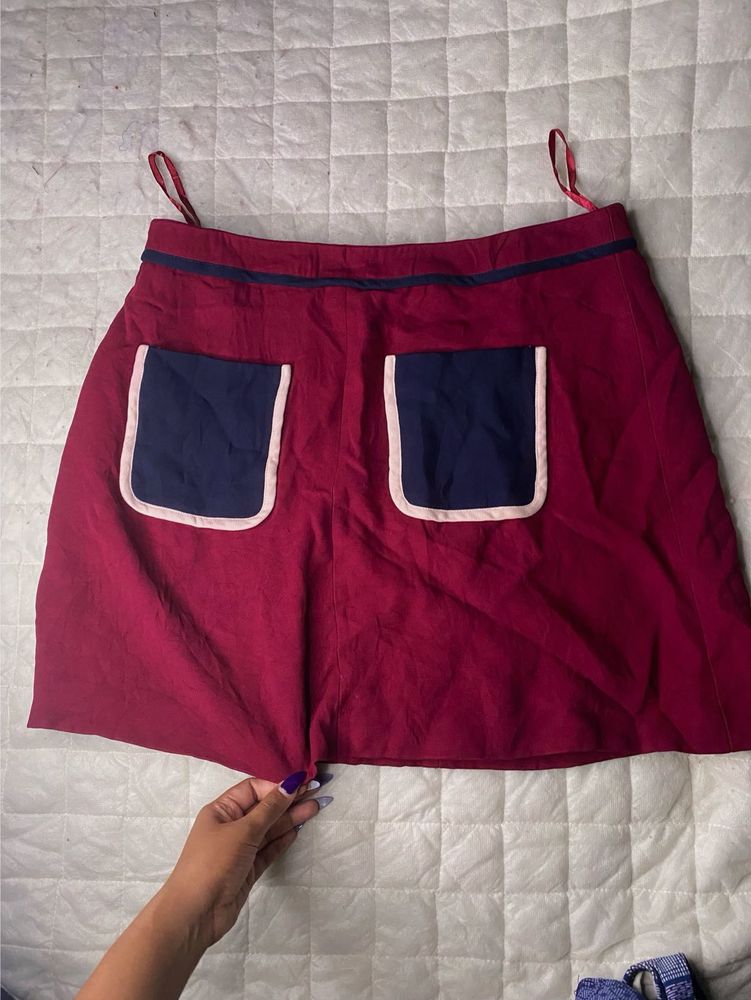 Hotpink Mini Skirt