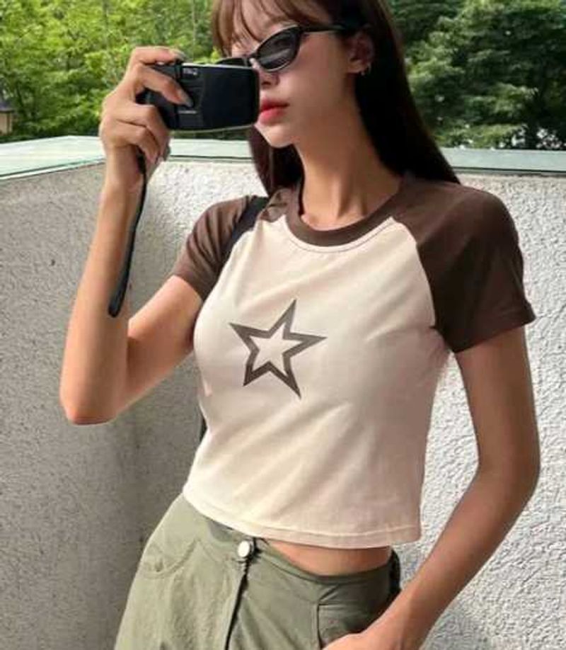 Star Y2K Graphic Tee