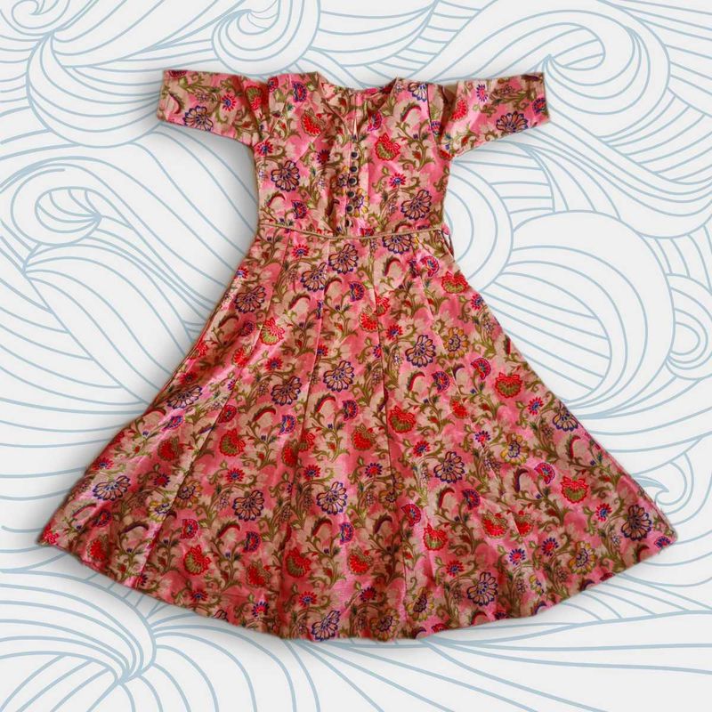 Floral Print Fit &amp; Flare Dress