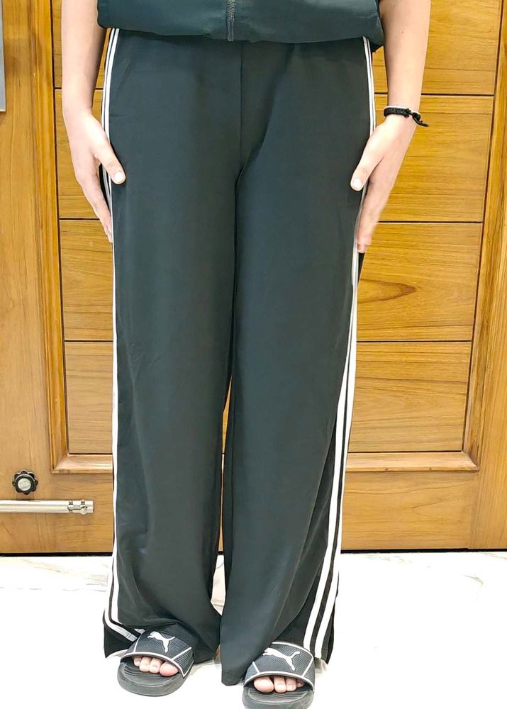 Women Stylish Black Track Pants
