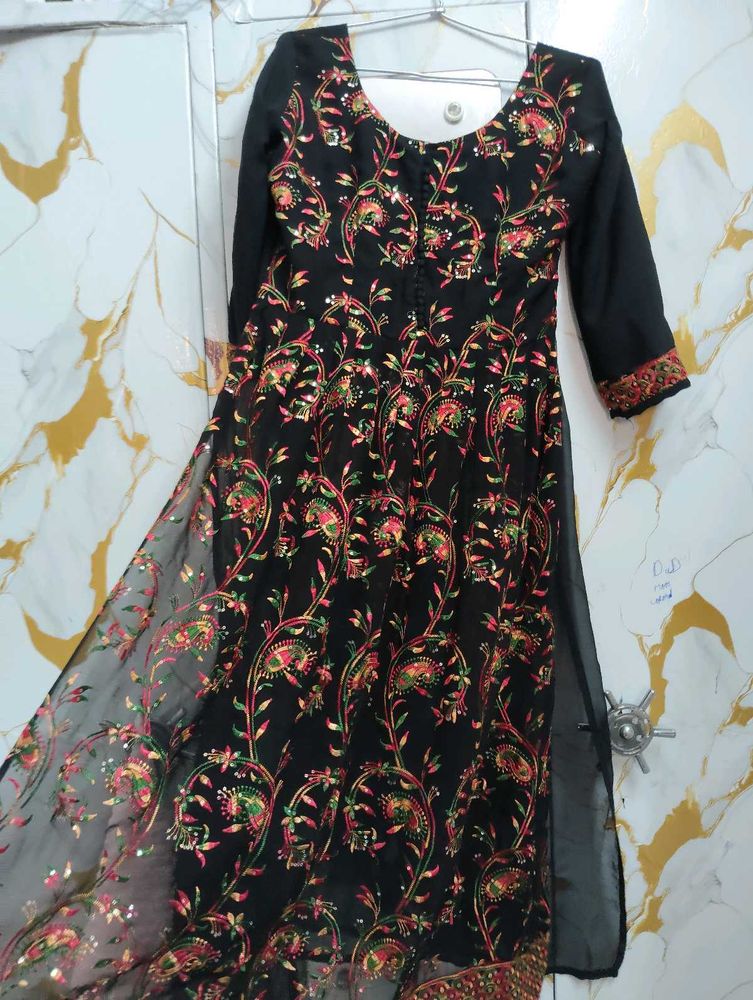 embroydary long kurti