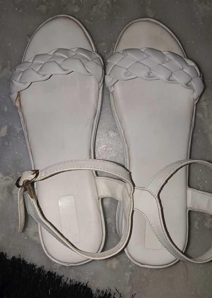White Sandal
