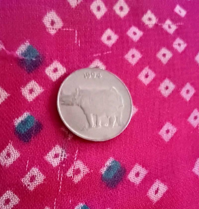 Rhino Indian Coin