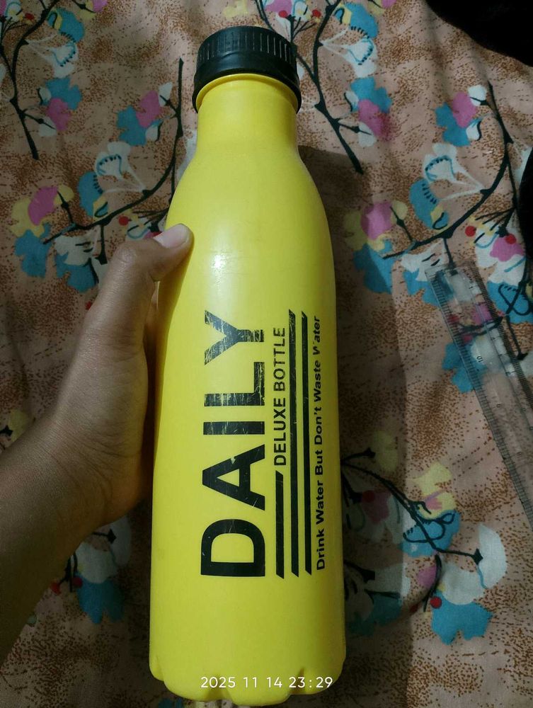 Yellow Deluxe Water Bottle