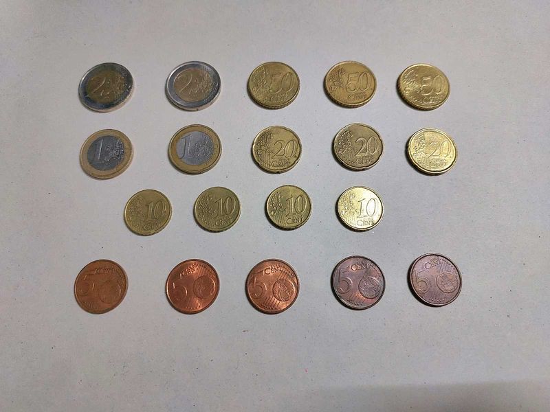 8.75 Euro Coins