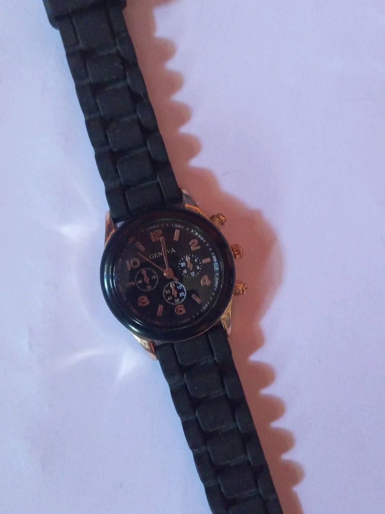 Geneva Black Watch