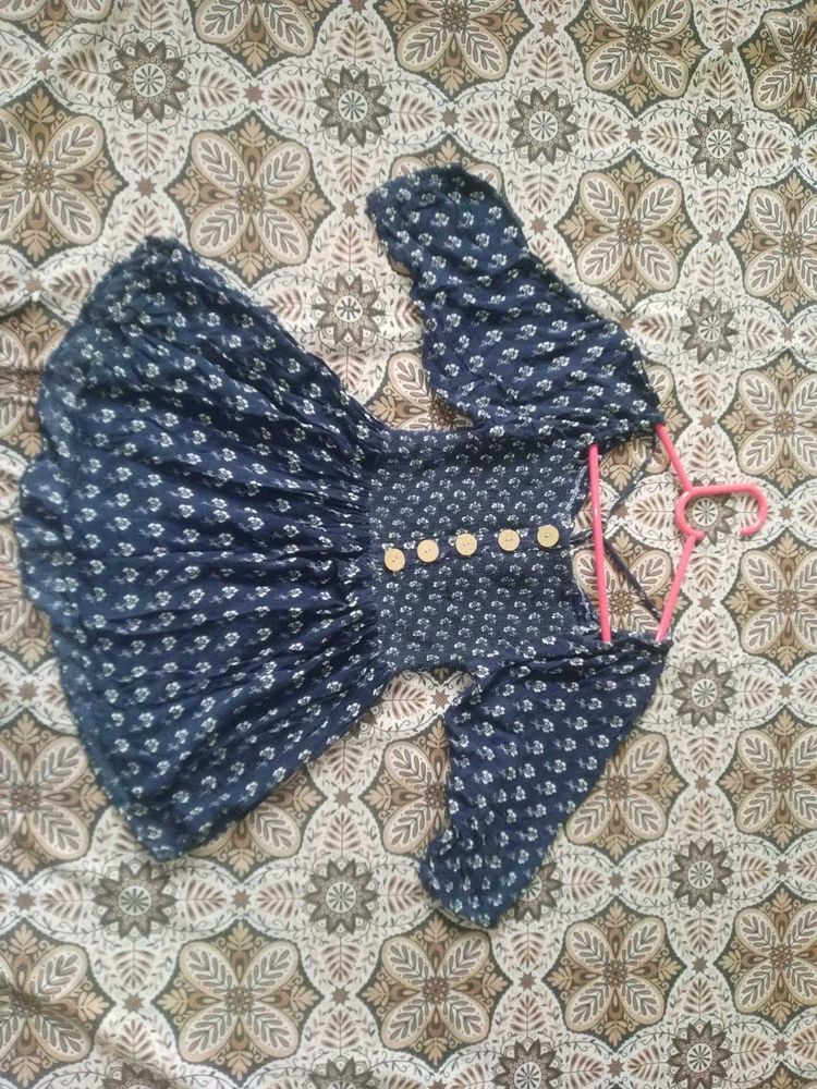 Blue Korean Top