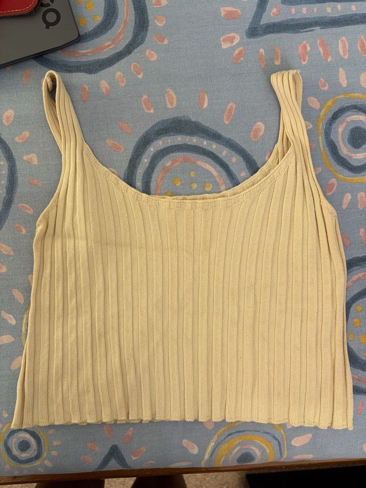 Cute Yellow Tank Top