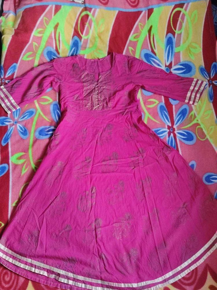 Pink Ethnic Kurta