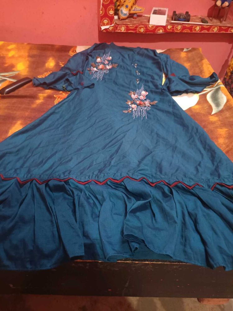 Western Long Gown Elegant Enthic