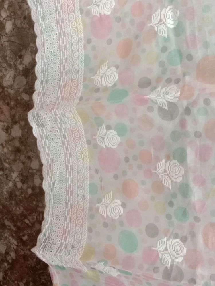 Graceful Organza Designer Suit