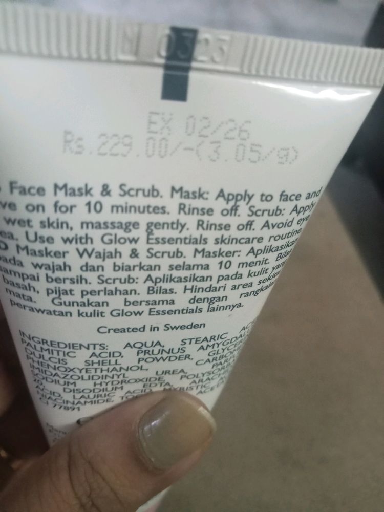 Oriflame Mask And Scrub