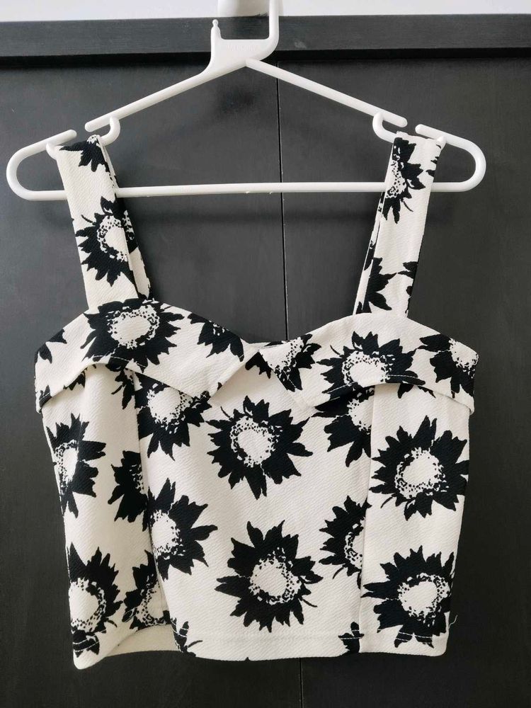 Floral Crop Top