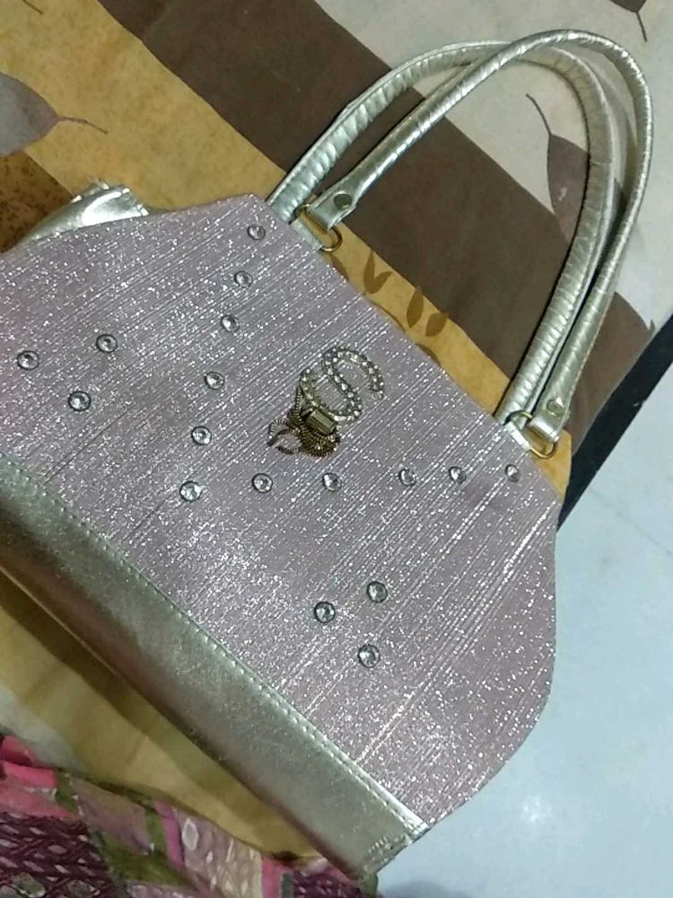 Sparkly Pink Handbag