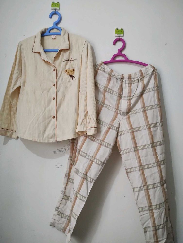 Pinterest Coded Cute Bear Pajama Set