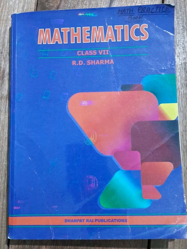 Class 7th RD Sharma Mathematics