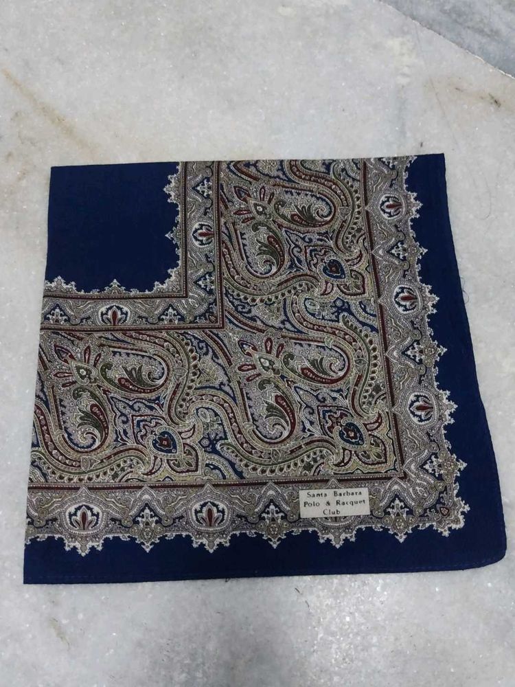 Santa Barbara Scarf/ pocket square