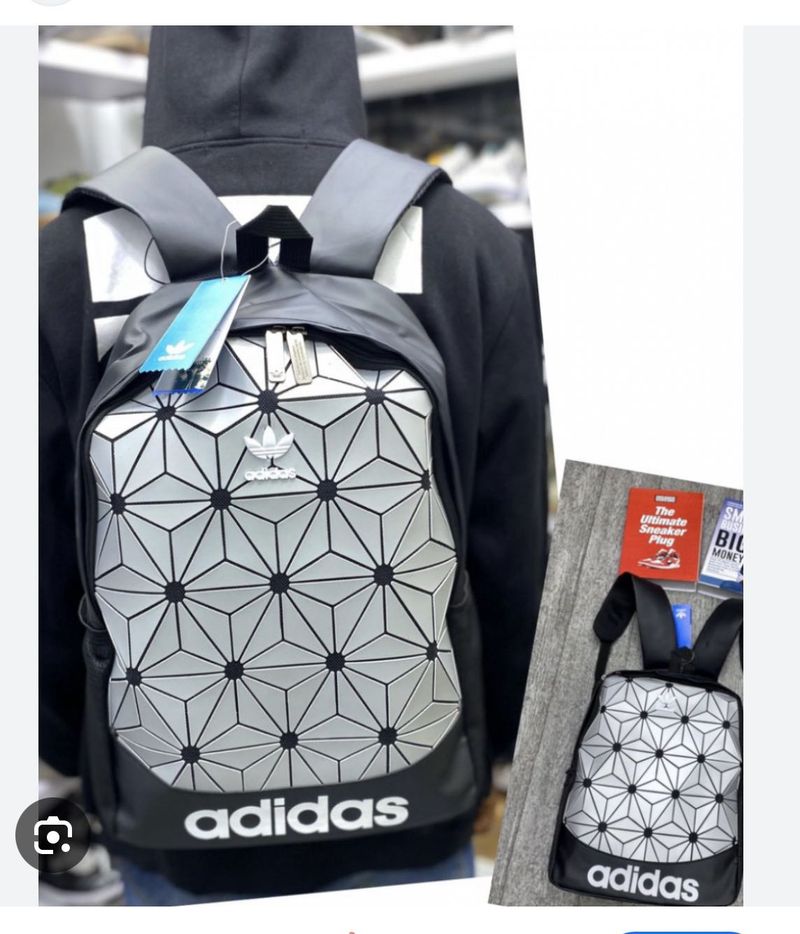 Adidas Geometric Backpack - Stylish &amp; New!