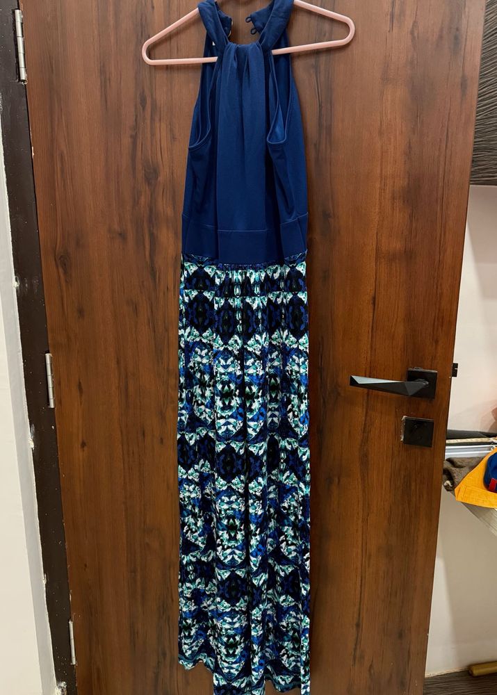 And Navy Blue Dress