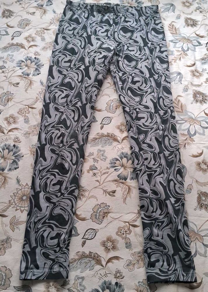 Patterned Casual Leggings