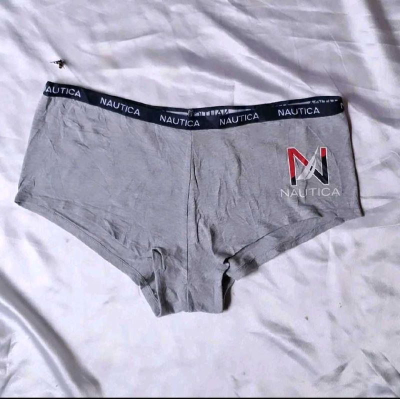 Nautica Gray Boy Short Panties