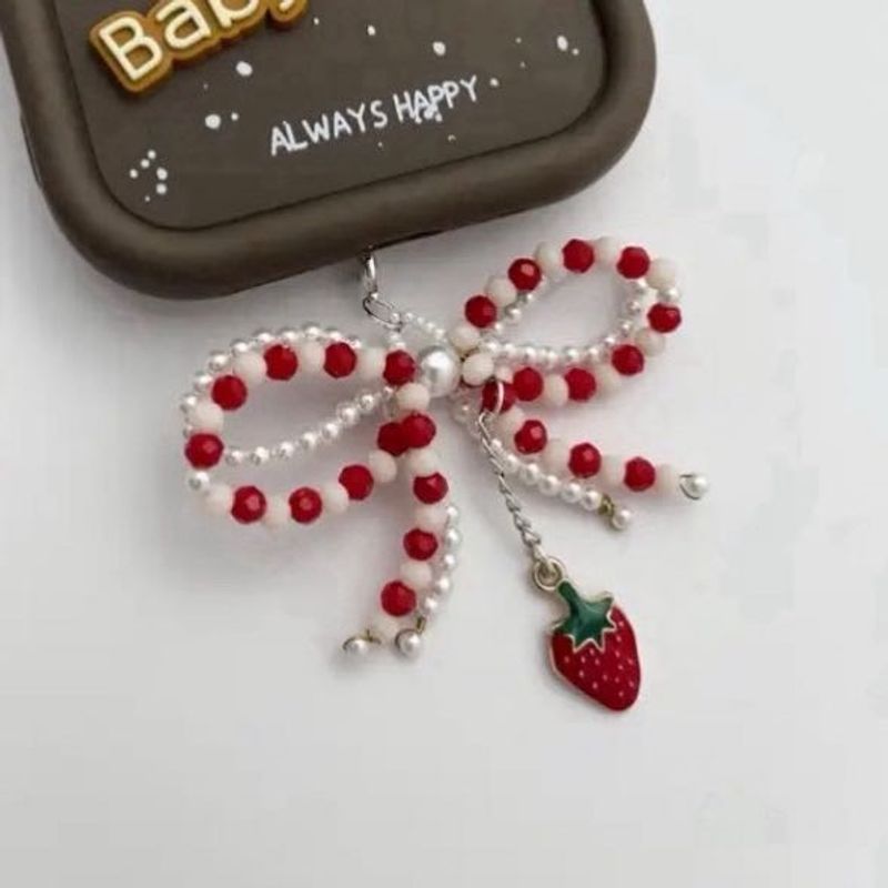 Strawberry Bag Charm