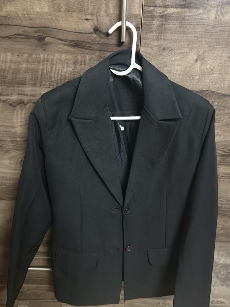 Classic Black Blazer