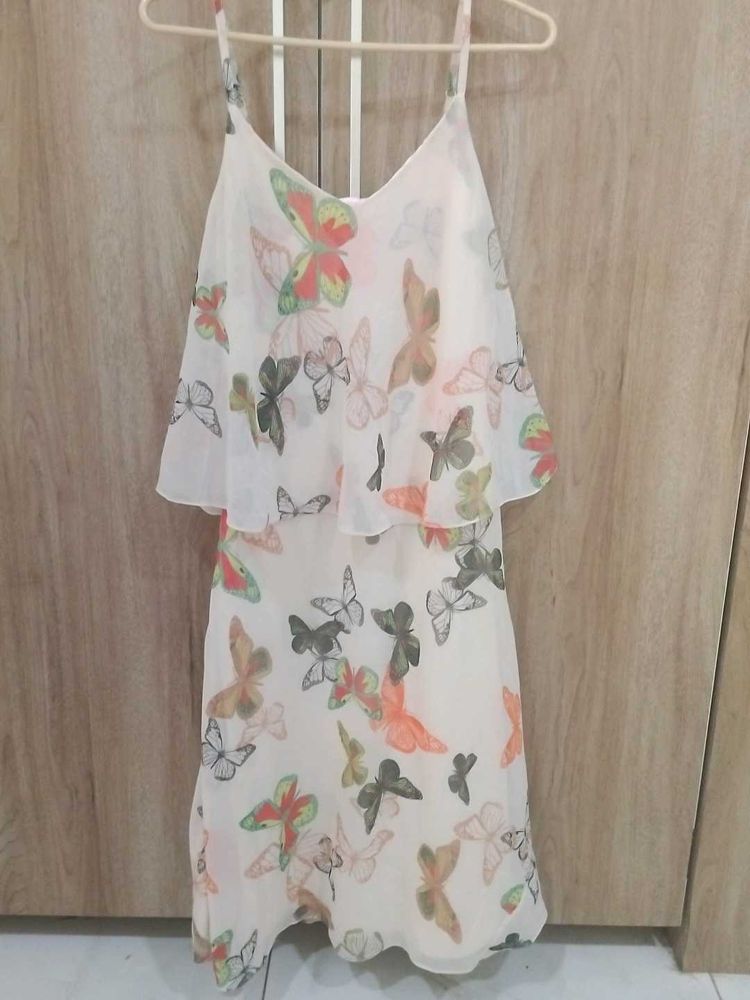 Butterfly By Matthew  Williamson Print Layered Dre