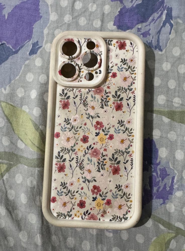 Floral iPhone 15 Pro Max Back Cover